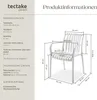 tectake® Gartenstühle Alcudia, wetterfest, stapelbar Produktbild-Vorschau 6