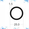 Tubo - Tubo d'acciaio - 100 cm - ⌀ 25 mm - Bianco - Anteprima dell’immagine prodotto 2
