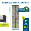 Hoberg Tür-Insektenschutz für Camper - 60 x 180 cm Produktbild-Vorschau 6