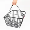 Kosz rowerowy tylny na bagażnik metalowy duży solidny kosz Podgląd zdjęcia produktu 9