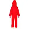 A person wearing a red costume with a hood. Anteprima dell’immagine prodotto