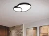 Plafon LED niestandardowy z pilotem RISE czarno-biały 51W Podgląd zdjęcia produktu 8