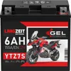 Langzeit Gel Motorradbatterie YTZ7S 6Ah 12V Produktbild-Vorschau 4