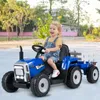 COSTWAY 12V 3-rýchlostný 3-8KM/H detský elektrický traktor Náhľad obrázku produktu 2