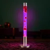 Lavalampe groß Lila Rot 76 cm hoch Retro Stimmungslicht Produktbild-Vorschau 1