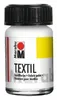 Marabu Textil 070, 15 ml, Biały, Zmywalny, 1 szt. Podgląd zdjęcia produktu 1