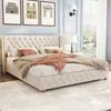okwish Polsterbett Doppelbett 160×200cm mit Lattenrost und Produktbild-Vorschau 3