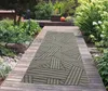 In- & Outdoor Teppich Sisal Optik gestreiftes Muster Produktbild-Vorschau 1