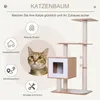 PawHut Katzenbaum Kratzbaum Katzenspielzeug Kletterbaum Produktbild-Vorschau 5