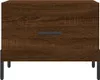 Couchtische 2 Stk. Braun Eichen-Optik 50x50x40 cm Produktbild-Vorschau 6