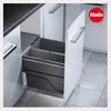 Poubelle Hailo Cargo 500 Slide 45 l à encastrer dans un Voir les images du produit 6