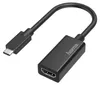 Hama 00200315, USB Typ-C, HDMI, Männlich, Weiblich, Gerade, Produktbild-Vorschau 1