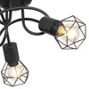 Design plafondlamp Xara I zwart 3-lichts Productafbeelding-voorbeeld 14