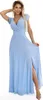 Numoco Abito da sera donna Crystal sky blue M Anteprima dell’immagine prodotto 7