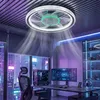 75W Leise Deckenventilator, RGB Farbwechsel LED Produktbild-Vorschau 3