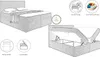 Kaiser Möbel Boxspringbett mit matratze und bettkasten, Produktbild-Vorschau 4