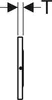Geberit WC-Steuerung Typ10 IR Netz weiss/chrom, round, 1 Produktbild-Vorschau 5