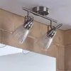 Lindby Bad-Wandleuchte Kara, 31 cm, 2-flg., Glas, IP44, G9 Produktbild-Vorschau 5