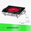 Fornello da campeggio - Fornello elettrico MPM MKE-22 Anteprima dell’immagine prodotto 6