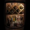 Dostępny z uchwytem na wino. Regał na wino – drewniana Podgląd zdjęcia produktu 4
