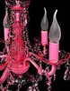 vidaXL Lampadario 5 lampadine rosa Anteprima dell’immagine prodotto 15