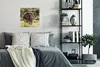 MuchoWow® Poster Elefant - Gras - Natur 50x50 cm - Produktbild-Vorschau 3