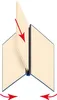 An open binder with pages being turned, indicating instructional use. Produktbild-Vorschau