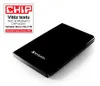 A black external hard drive is shown on a white background with a promotional badge in the top left corner. Anteprima dell’immagine prodotto