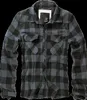 A plaid long-sleeved shirt. Produktbild-Vorschau
