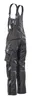 A pair of dark gray and black work overalls shown against a white background. Produktbild-Vorschau