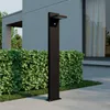 Lucande LED-Wegeleuchte Silvan, anthrazit, 100 cm, Sensor Produktbild-Vorschau 4