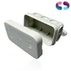 A light gray electrical junction box with its lid open, shown on a white background. Podgląd zdjęcia produktu