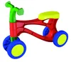 Monopattino Rolocycle rosso in plastica altezza del sedile Anteprima dell’immagine prodotto 1