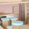Maisonnette pour poupées dans une valise, accessoires et Voir les images du produit 3