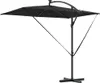 Auskragender Bananenschirm Schwarz 294 x 200 x 254 cm Produktbild-Vorschau 6