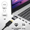USB-C auf DisplayPort 1.4 Adapter 8K@60Hz Konverter USB-C Produktbild-Vorschau 5