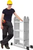 UISEBRT 6 in 1 Leiter Mehrzweckleiter Alu Gelenkleiter Produktbild-Vorschau 29