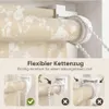 Blickdicht Rollo Seitenzugrollo ohne Bohren Klemmfix Muster Produktbild-Vorschau 11