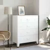 vidaXL Commode industrielle avec tiroirs blanc 78x40x93 cm Voir les images du produit 3