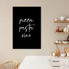 MuchoWow® - Leinwandbilder - Zitat - Pizza, Pasta, Vino - Produktbild-Vorschau 2