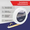HOLZBRINK Weichsockelleiste selbstklebend PVC 18x18mm, 50 m Produktbild-Vorschau 3