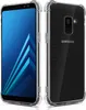 A clear product shot of a phone case for a Samsung Galaxy A8, showing both the front and back of the case. Produktbild-Vorschau