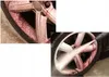 A collage of two images showing a car wheel rim being cleaned with a red cleaning product. Náhled obrázku produktu