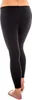 Damen weiche Leggins schwarz Rückansicht Produktbild-Vorschau