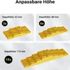 Wiltec Unterlegplatten Wohnwagen 10 Stück bis 13,5 t max. Produktbild-Vorschau 4