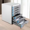 Kovová zásuvka Box File Cabinets Storage Organizátor Náhled obrázku produktu 9