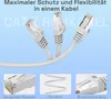 hb-digital 20m Netzwerkkabel CAT 7 Rohkabel LAN Kabel RJ45 Produktbild-Vorschau 4