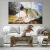 Bild auf Leinwand - Leinwandbild - 3 Teile - Ballerina Produktbild-Vorschau 6