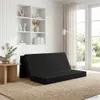 Klappsofa Bett 200 x 67 x 45 cm Schwarz Produktbild-Vorschau 2