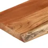 vidaXL Wandregal 50x20x2,5 cm Rechteckig Massivholz Akazie Produktbild-Vorschau 7